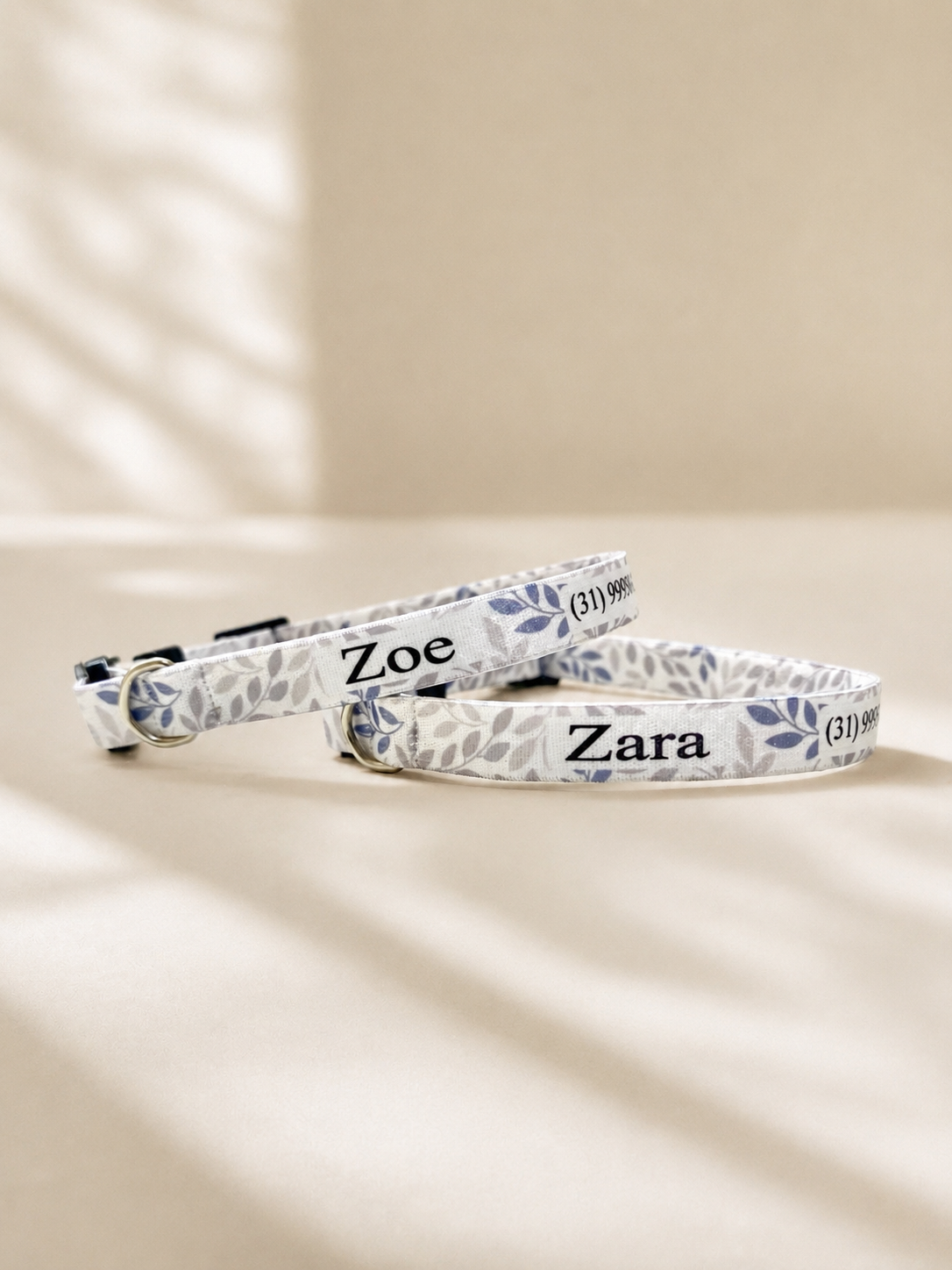 0E4A155A-C75B-44AB-8CB0-DA78D8755AED Coleira para gato com nome personalizada Frescor - Imagem 1