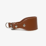 Coleira Martingale Slip Couro Coffee - Imagem 2