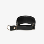 Coleira Martingale Slip Couro Black - Imagem 3