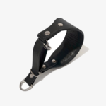 Coleira Martingale Slip Couro Black - Imagem 2