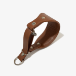 Coleira Martingale Slip Couro Coffee - Imagem 4