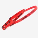 Coleira personalizada para cachorro identificação- Colar id 1cm Poliéster - Imagem 11
