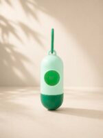 Poop bag acqua