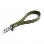 Guia de Proximidade em Couro Legítimo -25 cm - Army | Oops! Dog