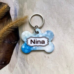 Plaquinha de identificação para cães cód-01