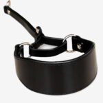 Coleira Martingale Slip Couro Oops.Dog