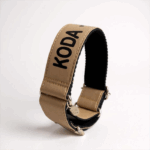 Coleira martingale personalizada bege