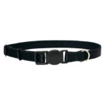 Coleira para gatos anti enforcamento elástica black | OOPS! CAT