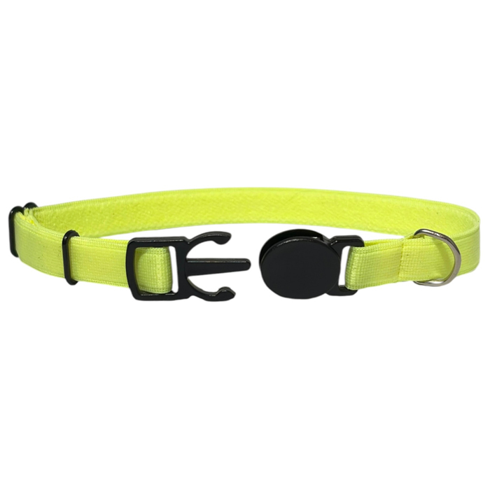 coleira para gato anti enforcamento elastico- OOPS DOG (9) Coleira para gatos anti enforcamento elástica amarelo neon | OOPS! CAT - Imagem 1
