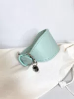 Coleira galgo couro classic Aquamarine - Imagem 5