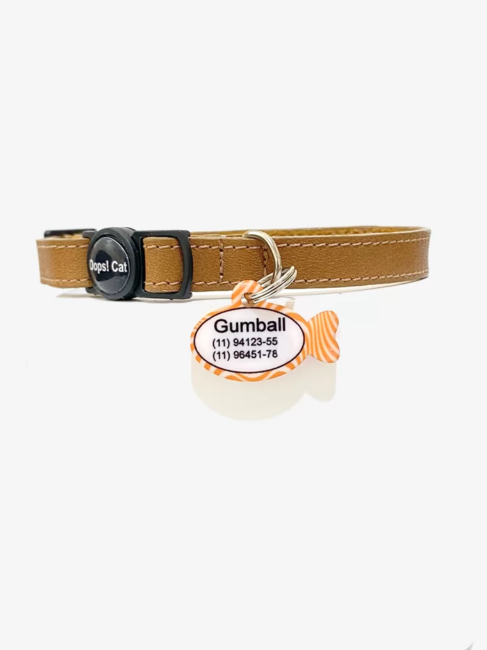 Plaquinha identificação gato ref03 - Imagem 4