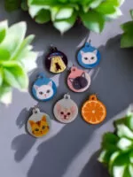 Tag de identificação pet face cat ref505 - Imagem 2